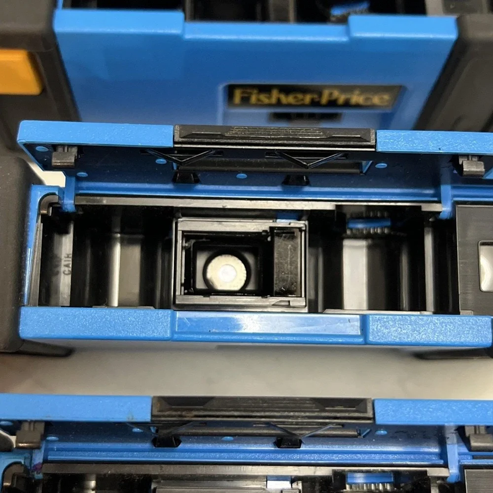 Fisher Price Kodak 110 Camera Blue‎ Kids Toy Camera Point and Shoot Lot of 3 Vtg